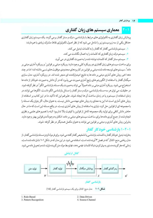 پردازش گفتار جلد اول  / مبانی نظری، الگوریتم ها و توسعه محصول - Image 12